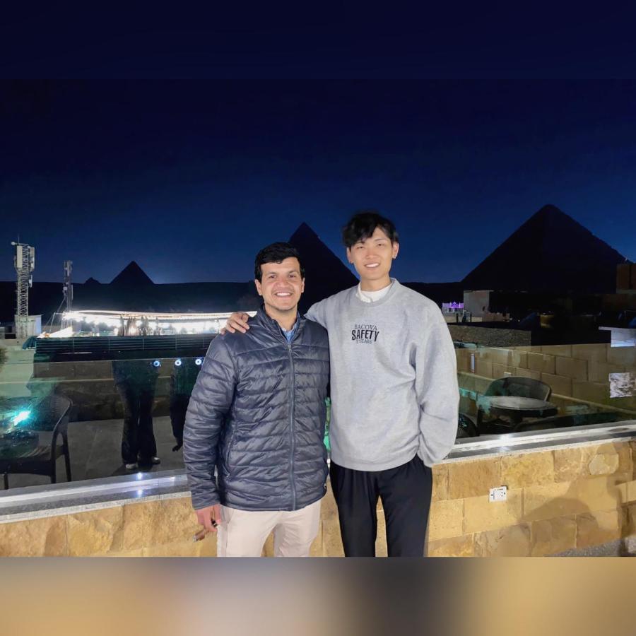 Life Pyramids Inn Kafret el-Gabal Exterior foto
